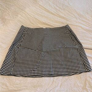 Urban Outfitters Gingham Mini Skirt